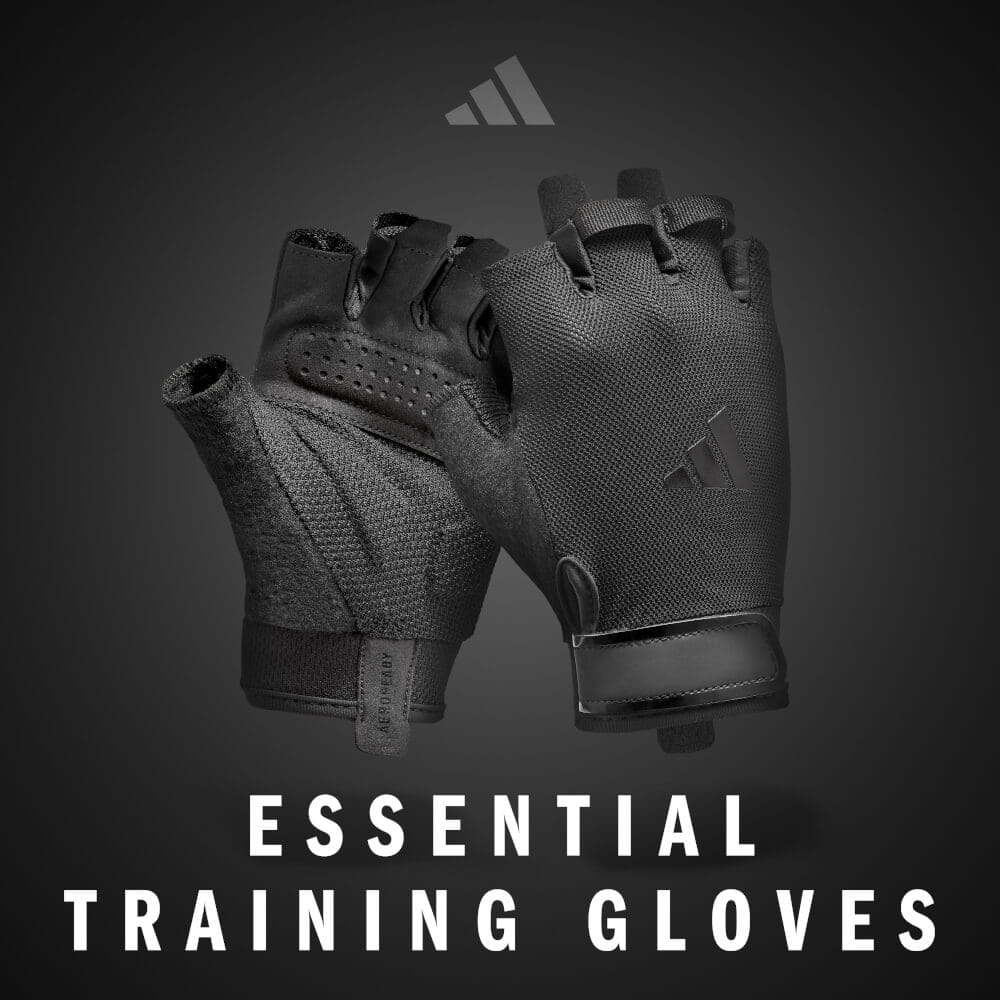 ถุงมือ Essential Training ADIDAS ADGB-15001BK สีดำ ไซส์ S